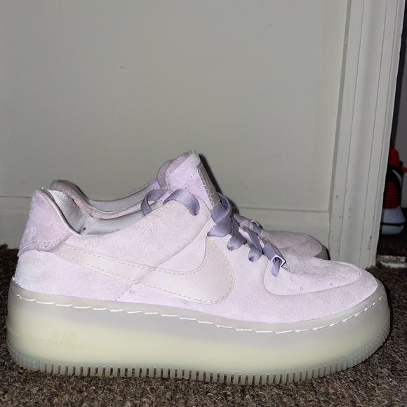 Pastel purple Nike Air Forces - Picture 1 of 13
